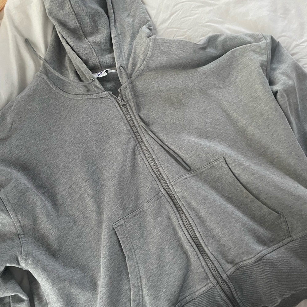 Grey Zip Up